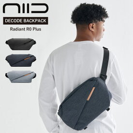 ニード NIID ショルダーバッグ ボディバッグ アン ロ プラス メンズ レディース 9L 斜めがけ 撥水 ブラック インディゴ ブルー 黒