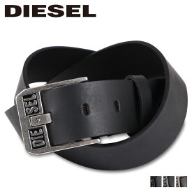 【最大1000円OFFクーポン配布中】 DIESEL ディーゼル ベルト レザーベルト メンズ 本革 バックル BLUESTAR II ブラック ダーク ブラウン 黒 X08880-P1913