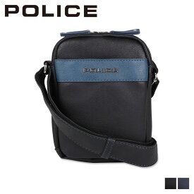 【最大1000円OFFクーポン配布中】 POLICE ポリス ショルダーバッグ メンズ MINI SHOULDER BAG ブラック ネイビー 黒 PA-66002