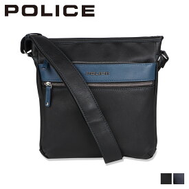 POLICE ポリス ショルダーバッグ メンズ SHOULDER BAG ブラック ネイビー 黒 PA-66004