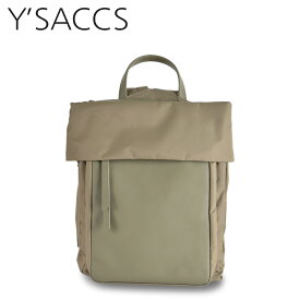 【最大1000円OFFクーポン配布中】 Y’SACCS イザック リュック バッグ バックパック レディース ラップリュック WRAP BACKPACK グレージュ 20-010-05 母の日