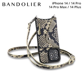 【最大1000円OFFクーポン配布中】 バンドリヤー BANDOLIER iPhone 14 14Pro iPhone 14 Pro Max iPhone 14 Plus ケース スマホケース 携帯 ショルダー アイフォン メンズ レディース ホワイト 白 14DON
