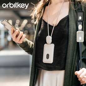Orbitkey オービットキー カードケース カードホルダー メンズ レディース スリム 薄型 本革 ID CARD HOLDER ブラック ベージュ 黒 WCLA-BLK-202