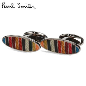 【最大1000円OFFクーポン配布中】 Paul Smith ポールスミス カフスボタン カフリンクス メンズ ブランド マルチカラー シルバー M1A-CUFF-KWEAVE