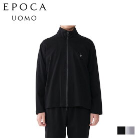 EPOCA UOMO エポカ ウォモ ジャケット ホームウェア ルームウェア アウター メンズ ZIP JACKET ブラック グレー 黒 0396-98