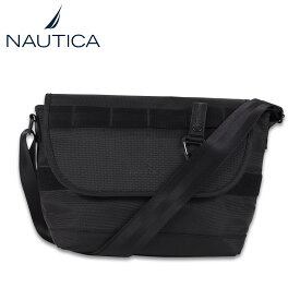 NAUTICA ノーティカ メッセンジャーバッグ ショルダーバッグ メンズ 斜めがけ MESSENGER BAG ブラック 黒 370-501