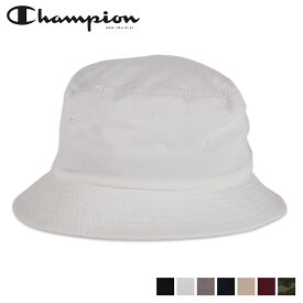 Champion チャンピオン 帽子 ハット バケットハット メンズ レディース BUCKET HAT ブラック ホワイト グレー ネイビー ベージュ ワインレッド カモ 黒 白 587-001A