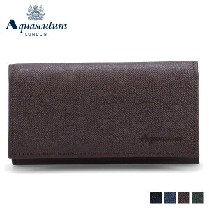 AQUASCUTUM �A�N�A�X�L���[�^�� �L�[�P�[�X �L�[�z���_�[ �O�܂� �o�[�~���K�� �����Y 5�A �{�v �^���� BIRMINGHAM �u���b�N �l�C�r�[ �_�[�N �u���E�� �O���[�� �� AQ-508020