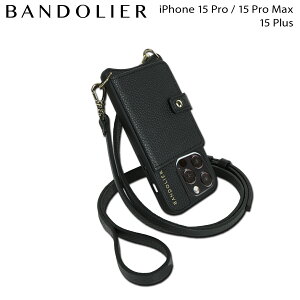 �o���h�����[ BANDOLIER iPhone15 iPhone 15Pro iPhone 15 Pro Max iPhone 15 Plus �X�}�z�P�[�X �X�}�z�V�����_�[ �g�� �A�C�t�H�� �����Y ���f�B�[�X MILA MagSafe BLACK GOLD �u���b�N �� 18MIL �yOggi 2�����f�ځz