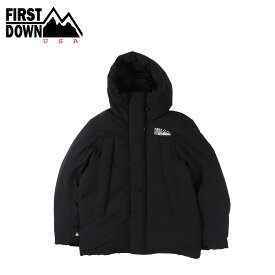 ファーストダウン FIRST DOWN ジャケット ダウンジャケット アウター ラップダウンパーカー ディクロスマウリ メンズ 防寒 WRAP DOWN PARKA DICROS MAURI ブラック 黒 F542005