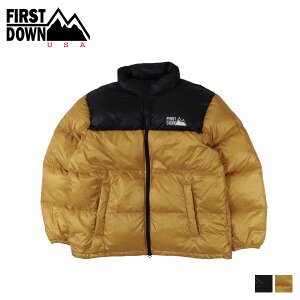 �t�@�[�X�g�_�E�� FIRST DOWN �W���P�b�g �_�E���W���P�b�g �A�E�^�[ ���C�g�o�u�� 10�f�j�[�� �i�C�����^�t�^ �����Y �h�� �p�b�J�u�� LIGHT BUBBLE DOWN JKT 10D NYLON TAFFETA �u���b�N �C�G���[ �� F542014