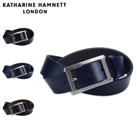 【最大1000円OFFクーポン配布中】 KATHARINE HAMNETT LONDON キャサリンハムネット ロンドン ベルト レザーベルト メンズ 本革 ビジネス LEATHER BELT ブラック ネイビー ダーク ブラウン 黒 5070123