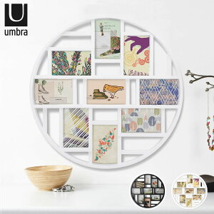 umbra Au tHgt[ i EH[t[ A[g ʐ^ Ǌ| KX ~` ی^ KG LUNA WALL FRAME ubN zCg   2311120