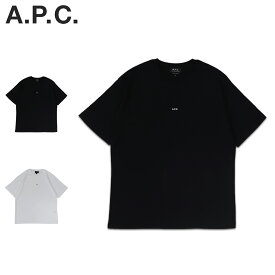 アーペーセー A.P.C. Tシャツ 半袖 メンズ Kyle COEIO ブラック ホワイト 黒 白 COEIO-H26929