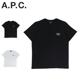 【最大1000円OFFクーポン配布中】 アーペーセー A.P.C. Tシャツ 半袖 メンズ RAYMOND ブラック ホワイト 黒 白 COEZC-H26840