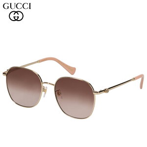 GUCCI Ob` TOX Y fB[X AWAtBbg UVJbg O΍ SUNGLASSES S[h GG1142SA-002