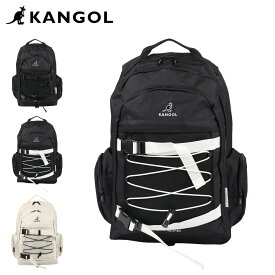 KANGOL カンゴール リュック バッグ バックパック メンズ レディース 18L 大容量 RUCKSACK ブラック 黒 KGSA-BG00263
