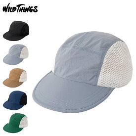 ワイルドシングス WILD THINGS キャップ 帽子 ロングビル メンズ LONG BILL CAP ブラック ブラウン ブルー グリーン WT24026SK