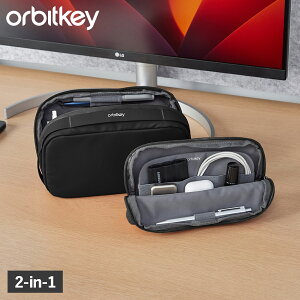 yő1000~OFFN[|sz Orbitkey I[rbgL[ |[`  ebN|[` fXN|[` Y fB[X Eht@Xi[ 傫 2-in-1 Tech Pouch ubN  WTP1-109