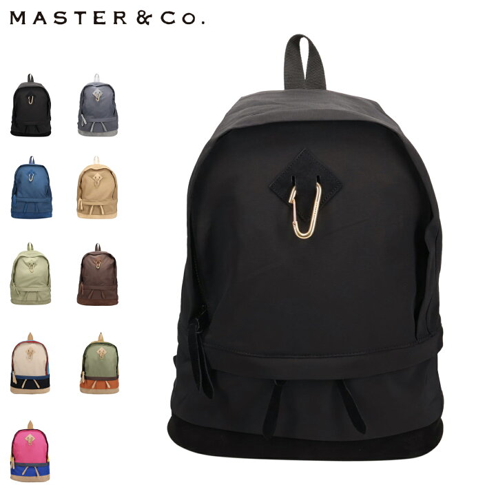 楽天市場】マスターアンドコー MASTER&Co. リュック バッグ バック 