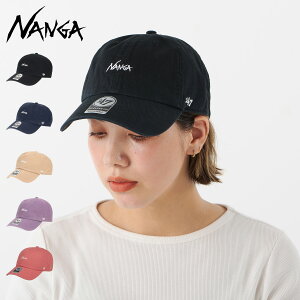 �i���K NANGA �L���b�v �X�q �����Y ���f�B�[�X 47 �R���{ ���n �t�H�[�e�B�[�Z�u�� COTTON CAP �u���b�N �l�C�r�[ �J�[�L �p�[�v�� ���b�h �� N2502-3A100Z