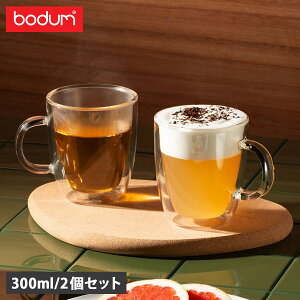 bodum �{�_�� �}�O�J�b�v �_�u���E�H�[���}�O 2�_�Z�b�g 300ml �y�� �ۉ� �ۗ� BISTRO �N���A 10604-10 ��̓�
