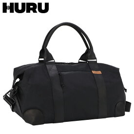 フル HURU バッグ ボストンバッグ ショルダー メンズ レディース 45L 斜めがけ 大容量 軽量 防水 撥水 WEEKENDER X-PAC ブラック 黒 H00010