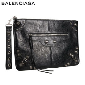BALENCIAGA バレンシアガ ポーチ 小物入れ メンズ レディース 本革 LE CAGOLE POUCH ブラック 黒 742016 210KR