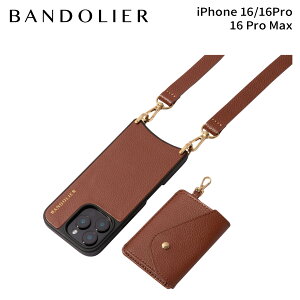 �o���h�����[ BANDOLIER �X�}�z�V�����_�[ iPhone16 16Pro 16Pro Max �X�}�z�P�[�X �A�C�t�H�� ���~ �}�O�l�b�g �R�j���b�N �����Y ���f�B�[�X REMI MAGNET COGNAC �u���E�� 12REM ��̓�