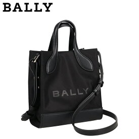 Bally バリー バッグ トートバッグ ショルダー メンズ レディース 斜めがけ 大人 軽量 本革 MINI CANVAS BAR BAG FOR 8 ブラック 黒 WAM03E NY284