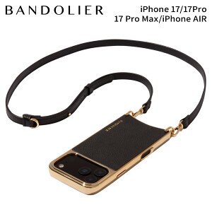 �o���h�����[ BANDOLIER �X�}�z�V�����_�[ iPhone17 17Pro 17Pro Max iPhone Air �X�}�z�P�[�X �A�C�t�H�� ���C�i �N���[�� �S�[���h �����Y ���f�B�[�X RAYNA CHROME GOLD �u���b�N �� 12RAY ��̓�