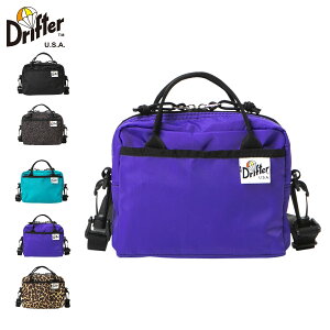 �h���t�^�[ Drifter �o�b�O �V�����_�[�o�b�O �n���h�o�b�O �e�B�t�B�� �~�j�o�b�O ���f�B�[�X 1.5L 2WAY �΂߂��� �y�� TIFFIN MINI BAG �u���b�N �u���[ �p�[�v�� ���I�p�[�h �� DFV1880 ��̓�