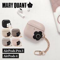 マリークヮント MARY QUANT エアーポッズプロ3 エアーポッズ4 ケース カバー レディース マリクワ PU LEA…