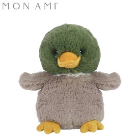 【最大1000円オフクーポン発行中】 MON AMI モナミ ぬいぐるみ カモ 鴨 ビリー プティ マラード ダック ベビー キッズ ブラウン ST1766