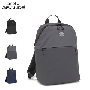�A�l���O�����f anello GRANDE �����b�N �o�b�O �o�b�N�p�b�N ���C�g�g���x�� �f�C�p�b�N �����Y ���f�B�[�X 14L �ʋ� �ʊw �y�� ���� �u���b�N �O���[ �l�C�r�[ �� GTH3833