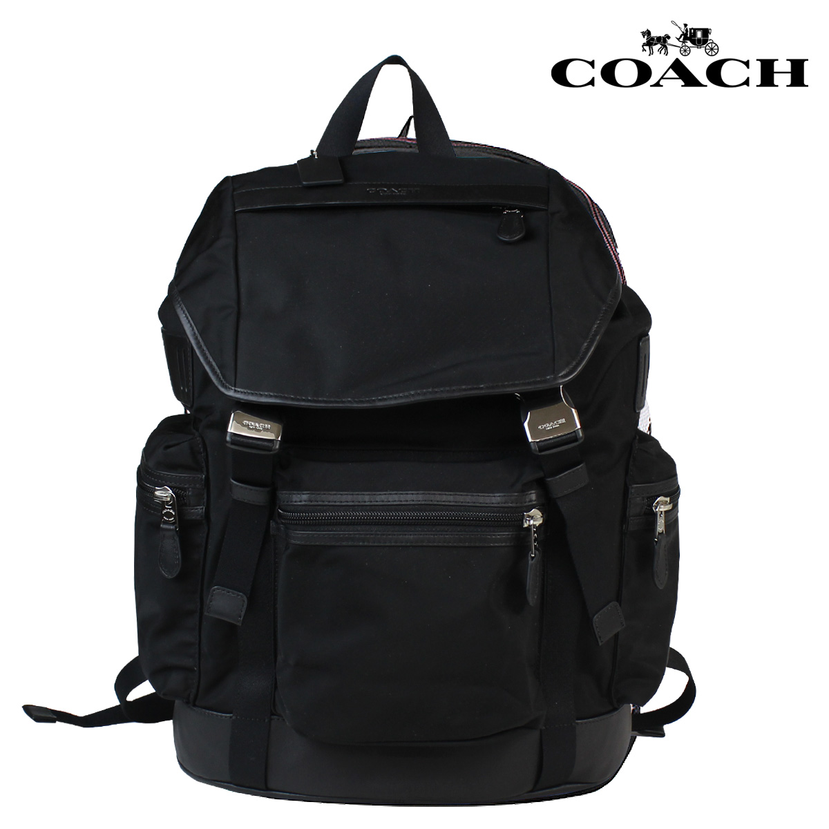 Sugar Online Shop: COACH coach men rucksack backpack F71884 black black ...