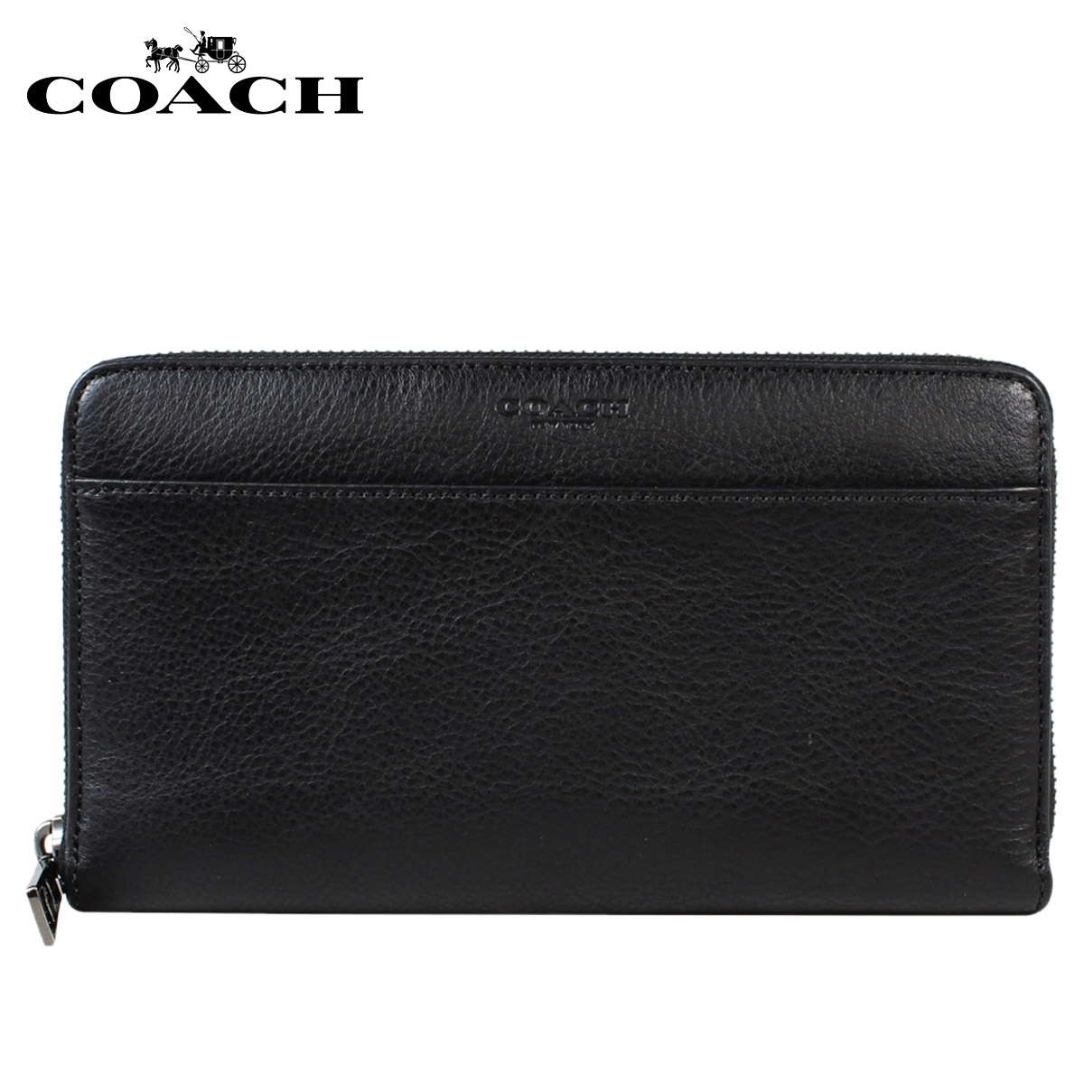 Sugar Online Shop: COACH coach mens wallet wallet F93482 black | Rakuten Global Market