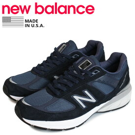 【訳あり】 【BOX破損】 new balance ニューバランス 990 スニーカー メンズ Dワイズ ネイビー M990NV5 【返品不可】