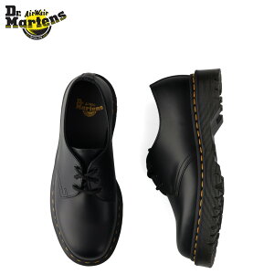 �y�󂠂�z Dr.Martens �h�N�^�[�}�[�`�� 3�z�[�� �u�[�c ���f�B�[�X 1461 CORE BEX 3 EYELET SHOE �u���b�N �� 10072004 �y�ԕi�s�z