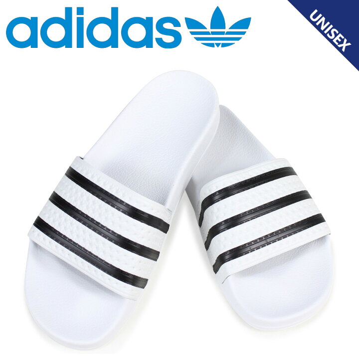 楽天市場 Adidas Originals アディダス オリジナルス アディレッタ サンダル シャワーサンダル メンズ レディース Adilette ホワイト 白 シュガーオンラインショップ