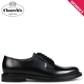 Churchs チャーチ シューズ レディース レベッカ2 REBECCA 2 POLISHED BINDER ブラック 黒 DE0075