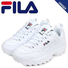 【最大1000円OFFクーポン配布中】 FILA フィラ ディスラプター2 スニーカー メンズ レディース DISRUPTOR 2 ホワイト 白 FS1HTB1071X