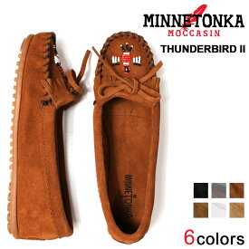 ミネトンカ MINNETONKA モカシン サンダーバード 2 レディース フラットシューズ THUNDERBIRD II