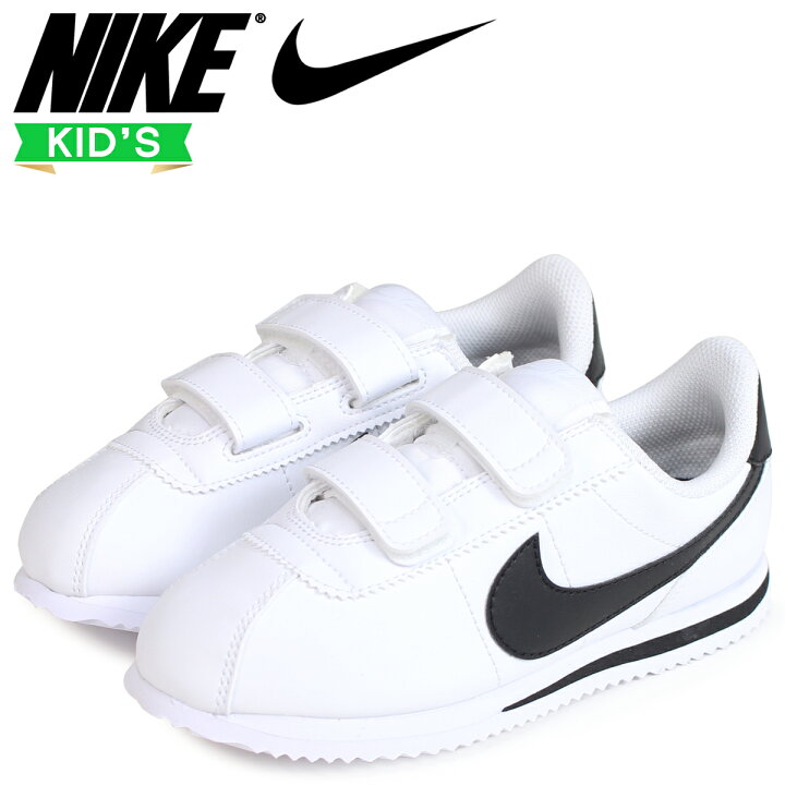 楽天市場 最大600円offクーポン Nike ナイキ コルテッツ キッズ スニーカー Cortez Basic Sl Psv 102 ホワイト 白 シュガーオンラインショップ