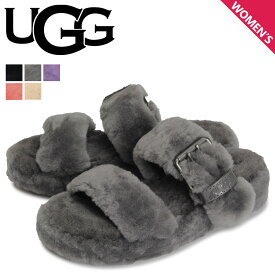 【最大1000円OFFクーポン配布中】 アグ UGG サンダル コンフォートサンダル ファズ イヤー レディース 厚底 WOMENS FUZZ YEAH ブラック オフ ホワイト グレー パープル ピンク 黒 1104662