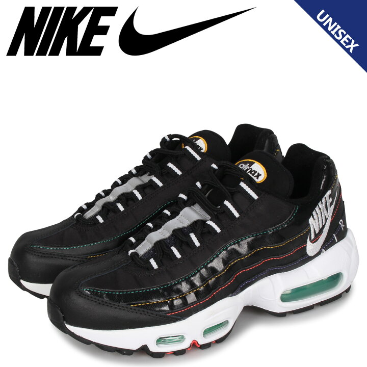 楽天市場 最大1000円offクーポン Nike ナイキ エアマックス95 スニーカー メンズ レディース Wmns Air Max 95 ブラック 黒 Ci1900 023 シュガーオンラインショップ