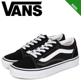 ヴァンズ VANS オールドスクール スニーカー キッズ バンズ OLD SKOOL ブラック 黒 VN000W9T6BT