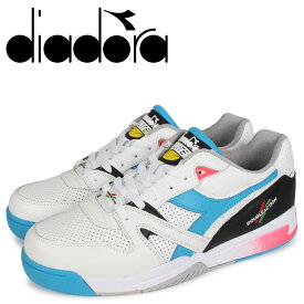 【最大1000円OFFクーポン配布中】 Diadora ディアドラ デュラテック エリート スニーカー メンズ DURATECH ELITE ホワイト 白 175729-0006