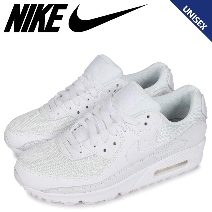 楽天市場 最大600円offクーポン Nike ナイキ エアマックス90 スニーカー メンズ Air Max 90 ホワイト 白 Cn8490 100 シュガーオンラインショップ