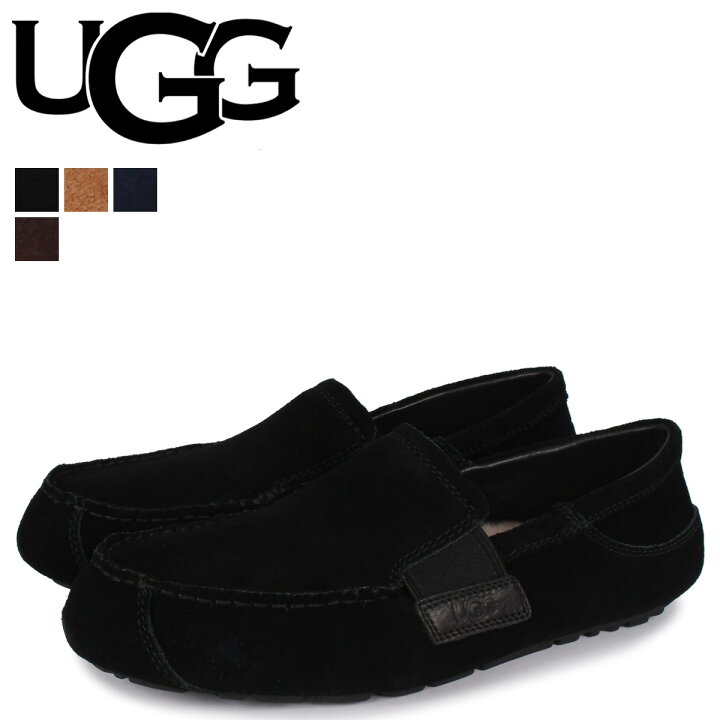 楽天市場 アグ Ugg ラファエル ティーエス スリッポン メンズ Rafael Ts ブラック ネイビー ブラウン 黒 シュガーオンラインショップ